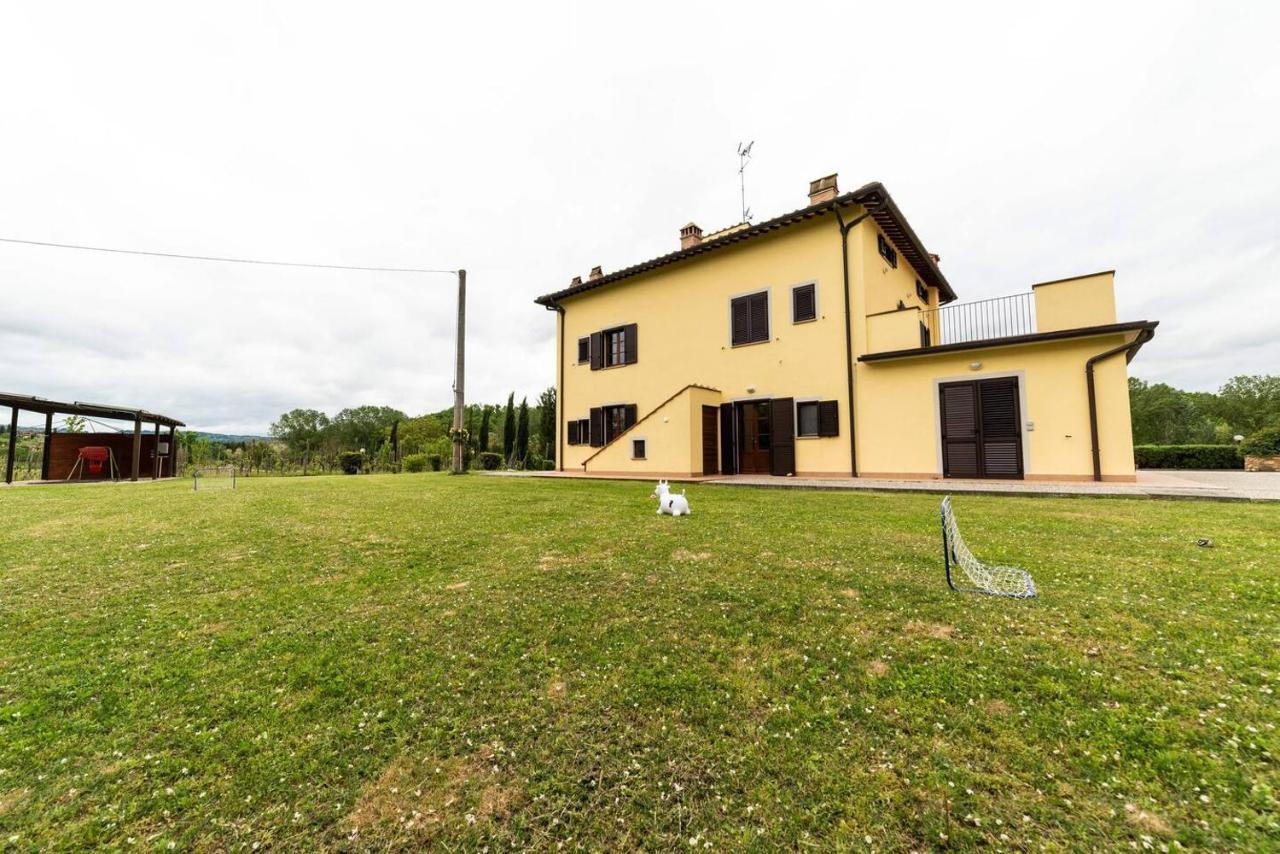 Appartamento Nella Campagna Di Certaldo Il Ciliegio Exterior foto